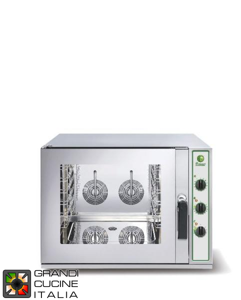  Combined mechanical convection/direct steam oven 4 trays - 220V
