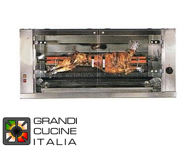  Rotisserie Large maxi Skewer gas support - 1 sword