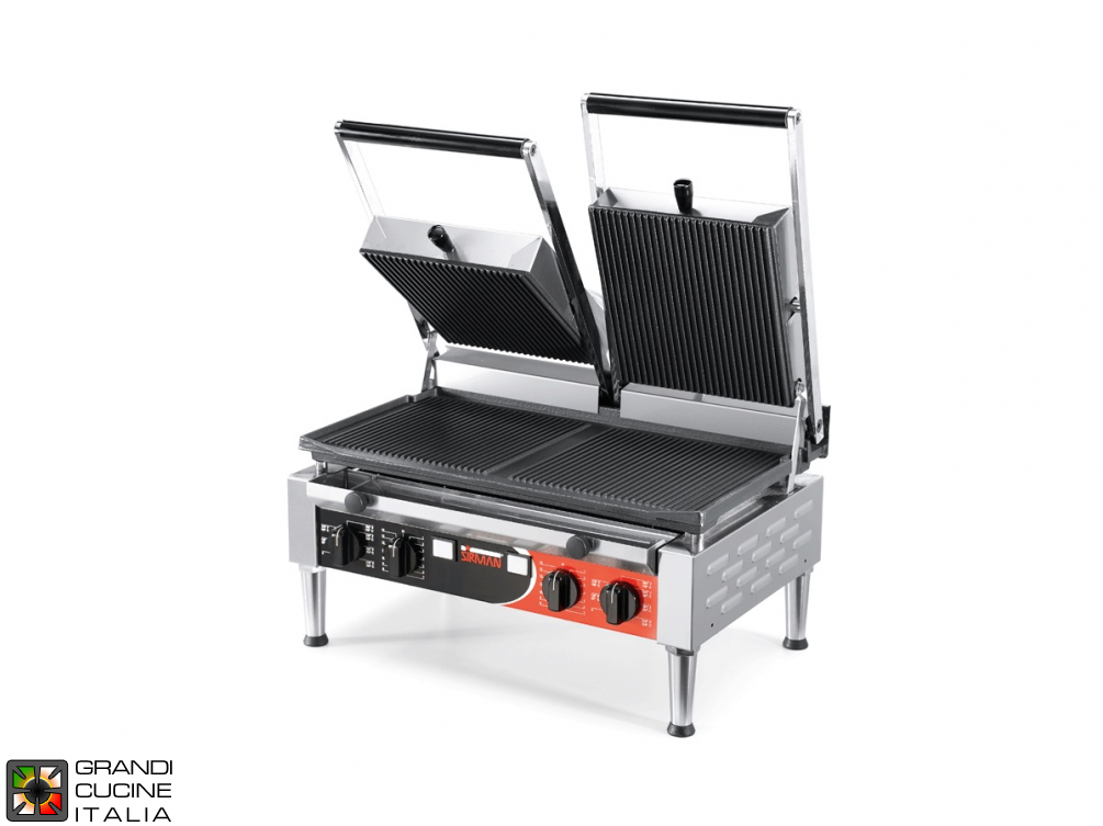  Double Sandwich grill 3000W - smooth+striped
