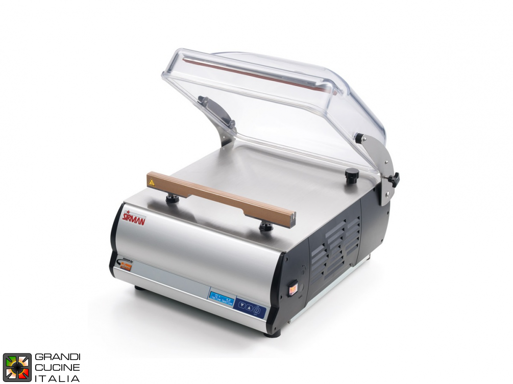  Tabletop Chamber Vacuum Machine - Welding Bar Length Cm 50 - Single Welding Bar - Vacuum Power 21 m³/h - Digital Display