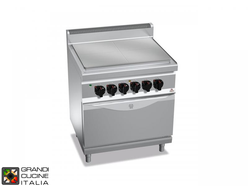  Electric Solid Top - StaticElectric Oven GN 2/1