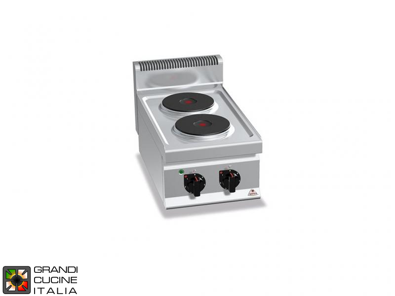  Electric Stove - 2  Round Plates - Tabletop