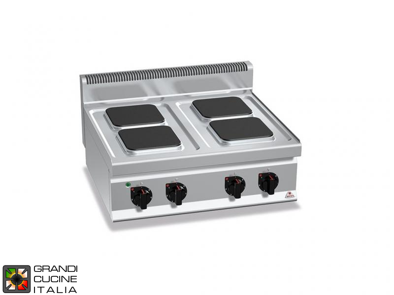  Electric Stove - 4  Square Plates - Tabletop