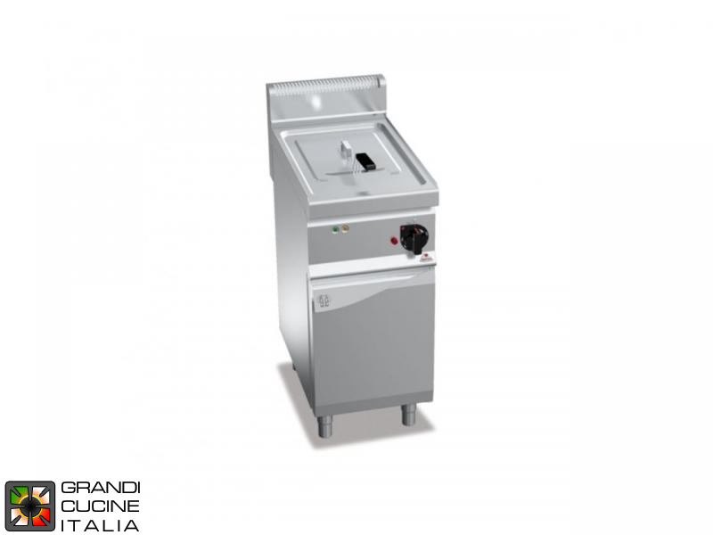  Electric Fryer - 1 Tank - Open Cabinet - Direct Heating - Capacity 18 Liters - Turbo 13,5KW