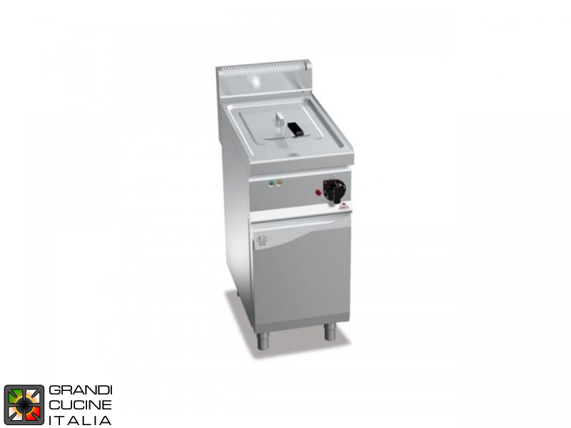  Electric Fryer - 1 Tank - Open Cabinet - Direct Heating - Capacity 10 Liters - Turbo 6KW