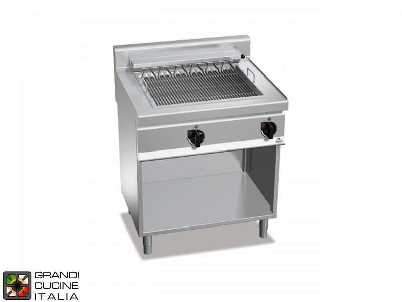  Electric Grill - 2 Zones - Open Cabinet