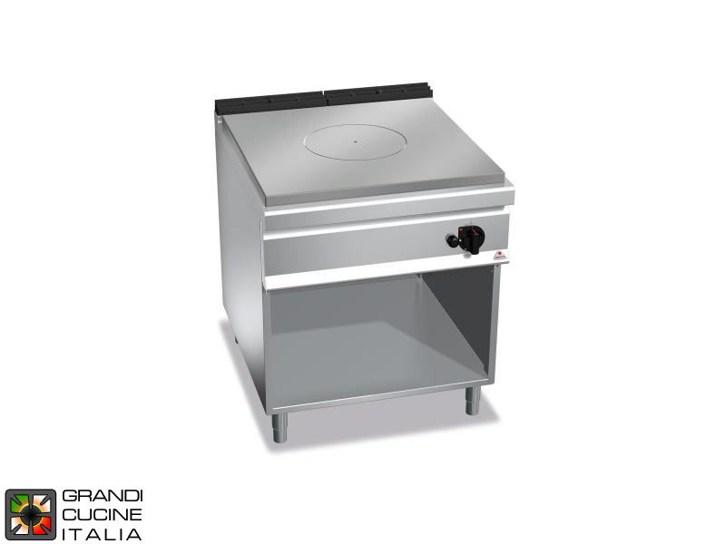  Gas Solid Top - Open Cabinet