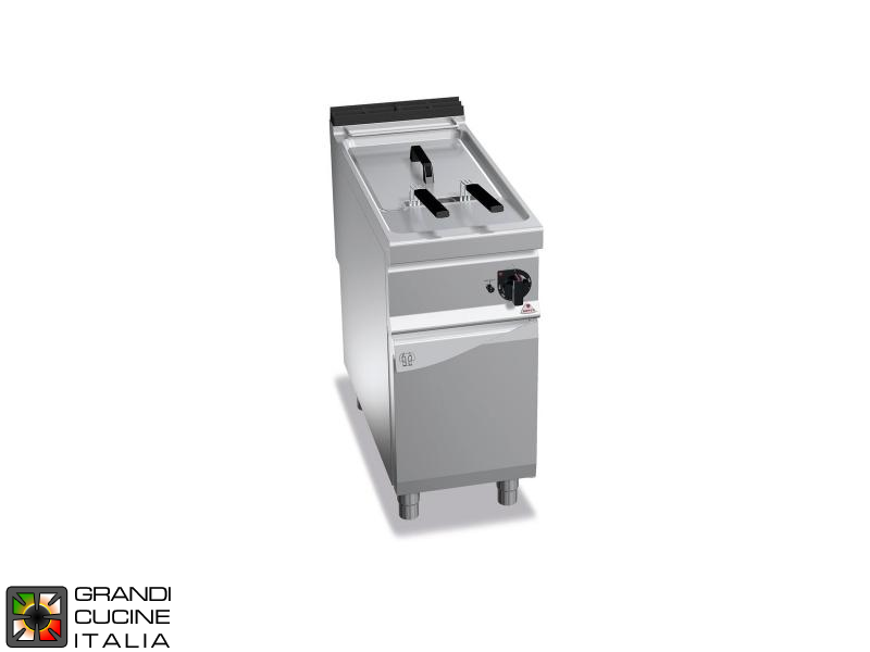  Electric Fryer - 2 Tanks - Direct Heating - Capacity 22 Liters