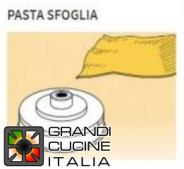 Bronze die for Pasta Sfoglia