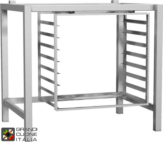  Support for ovens with stainless steel structure for Fimar ovens