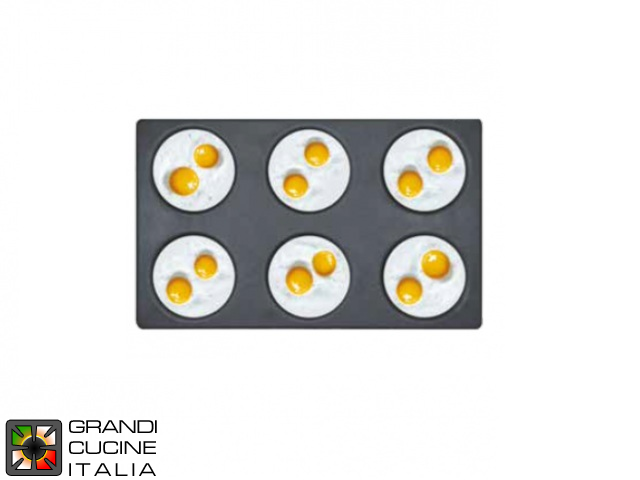  Teglia Eggs 6x2 - GN 1\1