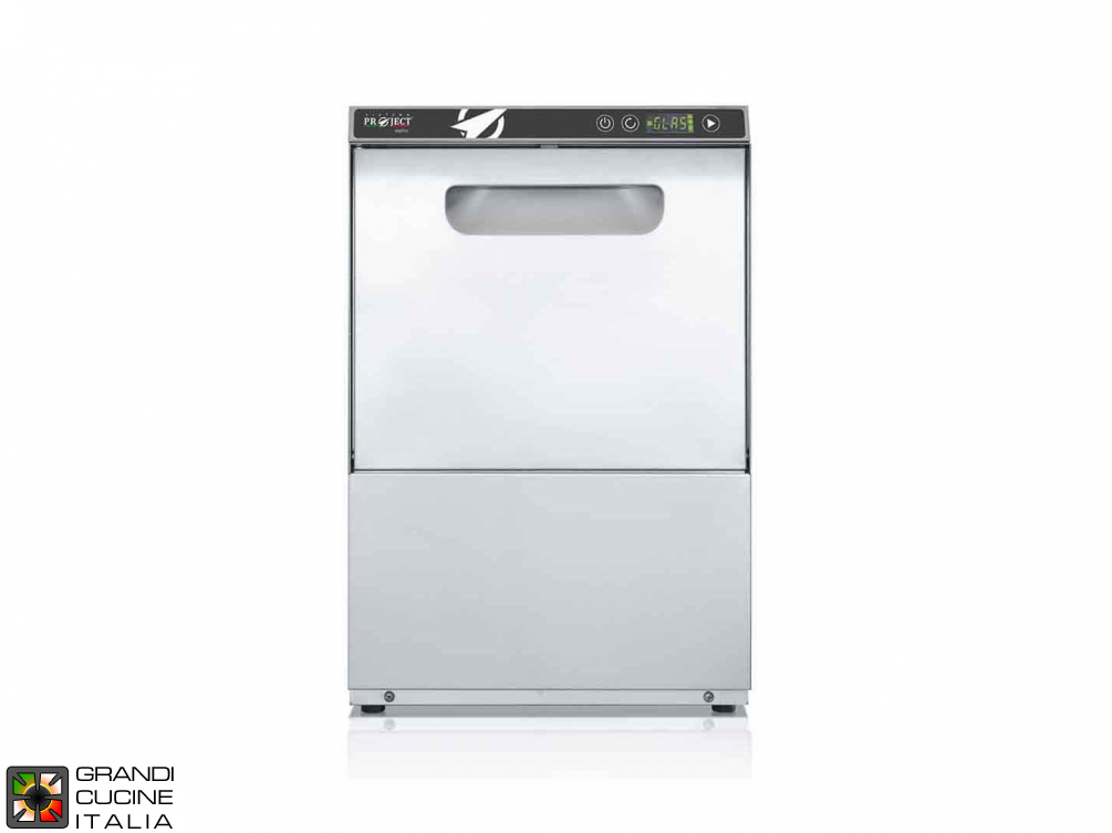  Glasswasher square basket cm 50x50 - 30 washes\hour - Max glass height 34 cm