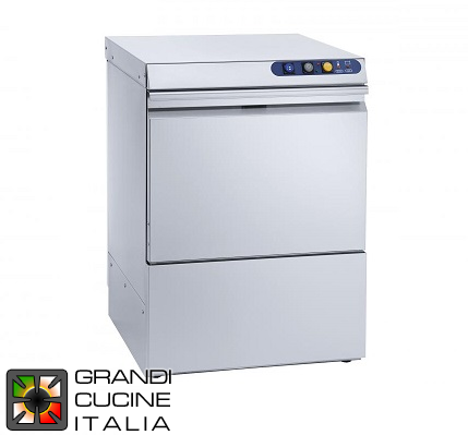  Front Loading Dishwasher - Electromechanical - Square Basket  Cm 50x50 - Max Productivity 30 Baskets/h