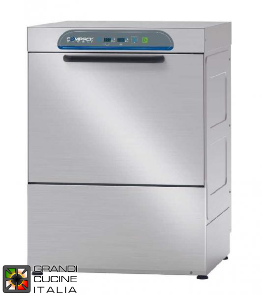  Lave-vaisselle sous comptoir - Panier 50x50 - Panneau de contrôle DIGIT - Adoucisseur automatique intégré