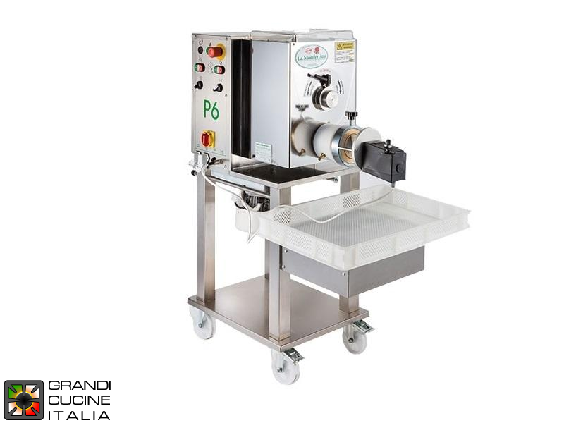  Machine à pâtes fraîches P6 - Extrudeuse - Productivité Approximatif 18 Kg/Heure