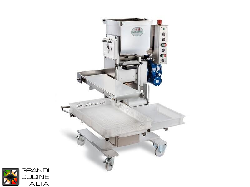  Sfogliatrice Automatica per Pasta P2 - Vasca Impastatrice Singola - Produttività Indicativa 25-45 Kg/Ora