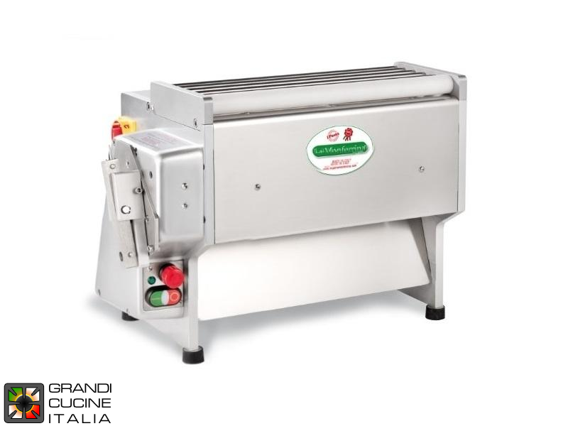  Sfogliatrice per Pasta o Pizza CILINDRO420 - Larghezza Rulli 420 mm - Produttività Indicativa 10-20 Kg/Ora