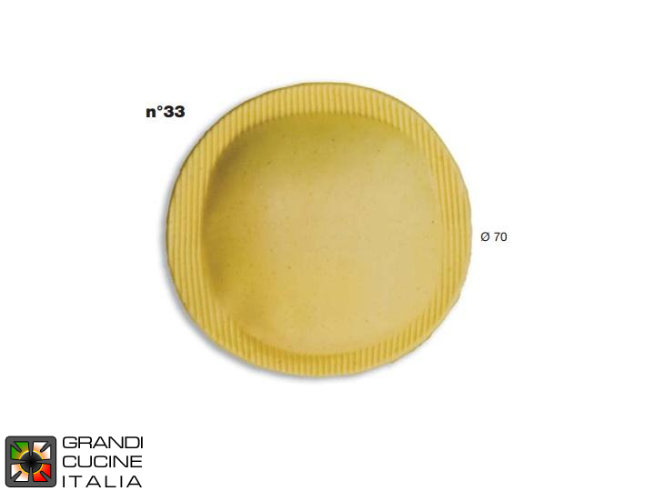  Ravioli Mould N°33 - Standard Format - Specific for Multipasta