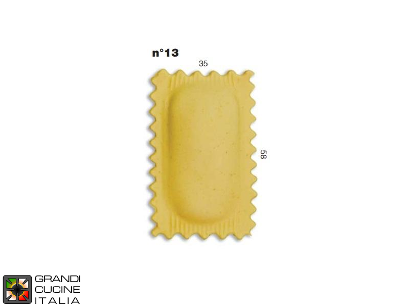  Stampo Ravioli N°13 - Formato Standard - Specifico per P2Pleasure