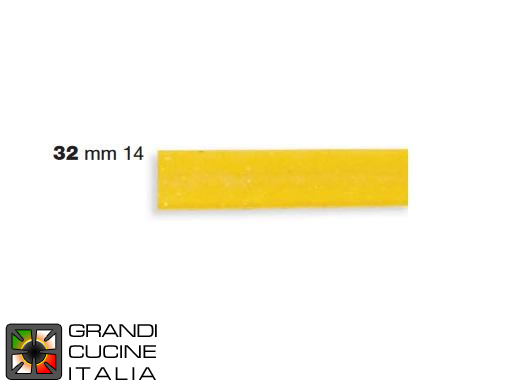  Trafila in Bronzo per Pappardelle - 14 mm