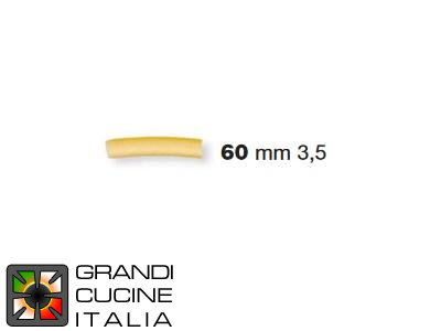  Trafila in Bronzo per Bucatini o Sedanini Lisci - 3,5 mm