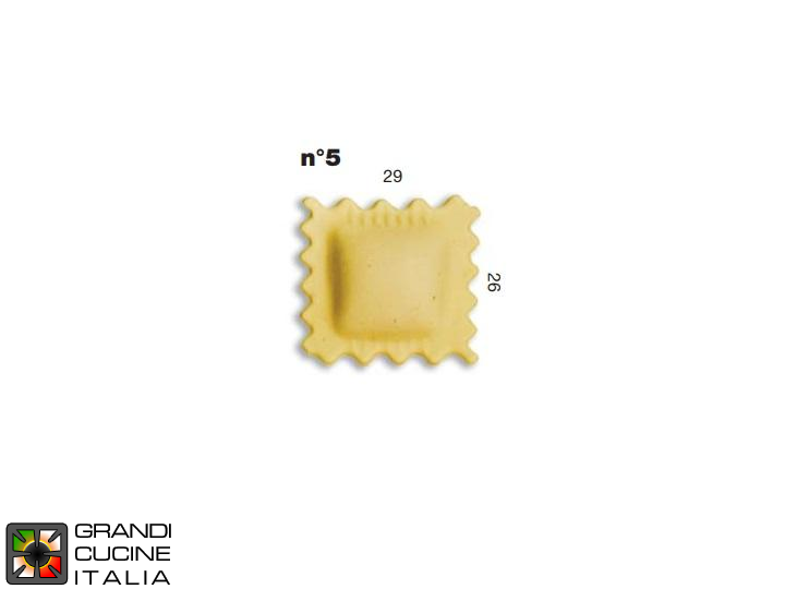  Ravioli Mould N°05 - Standard Format - Specific for Multipasta