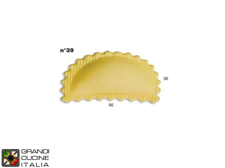  Ravioli Mould N°39 - Standard Format - Specific for Multipasta
