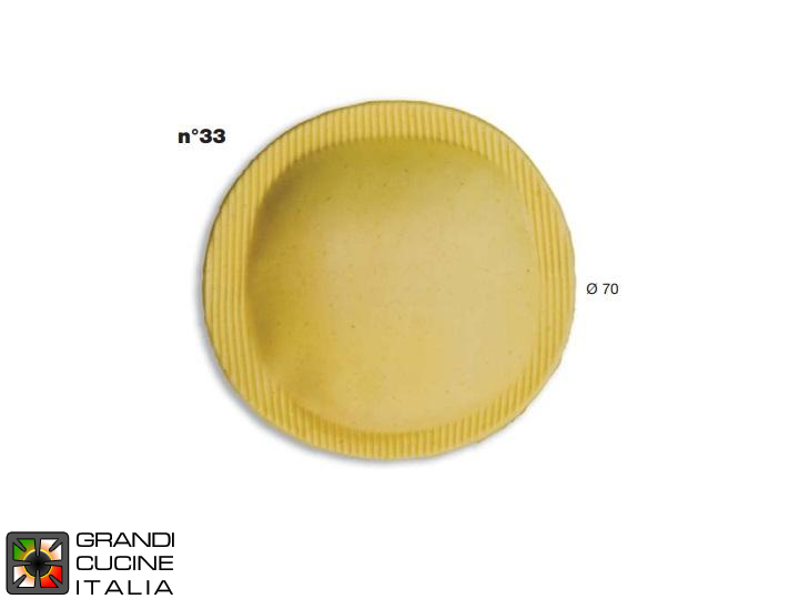  Ravioli Mould N°33 - Standard Format - Specific for Multipasta