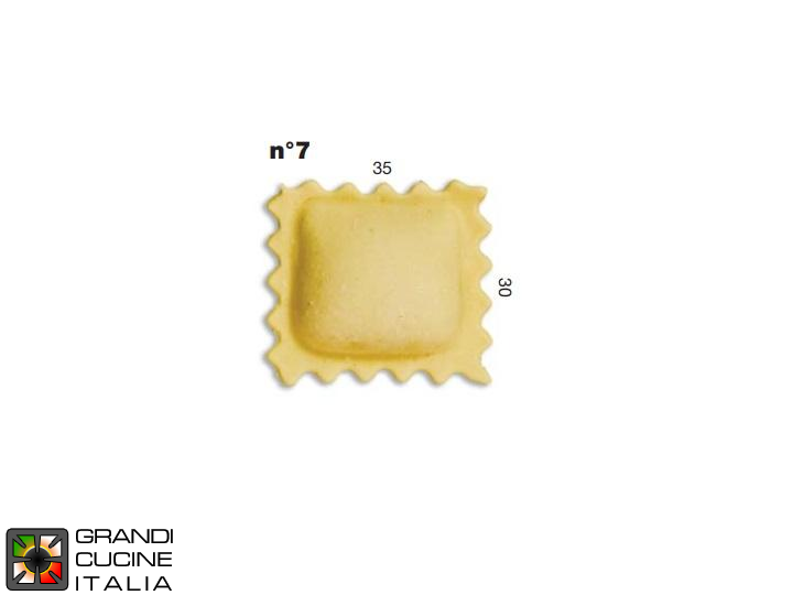  Stampo Ravioli N°07 - Formato Standard - Specifico per Multipasta