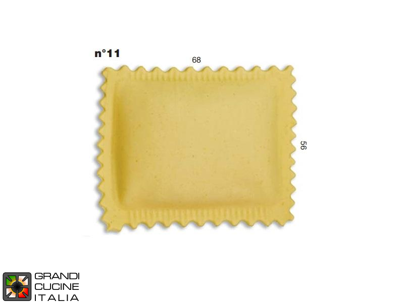  Stampo Ravioli N°11 - Formato Standard - Specifico per Multipasta