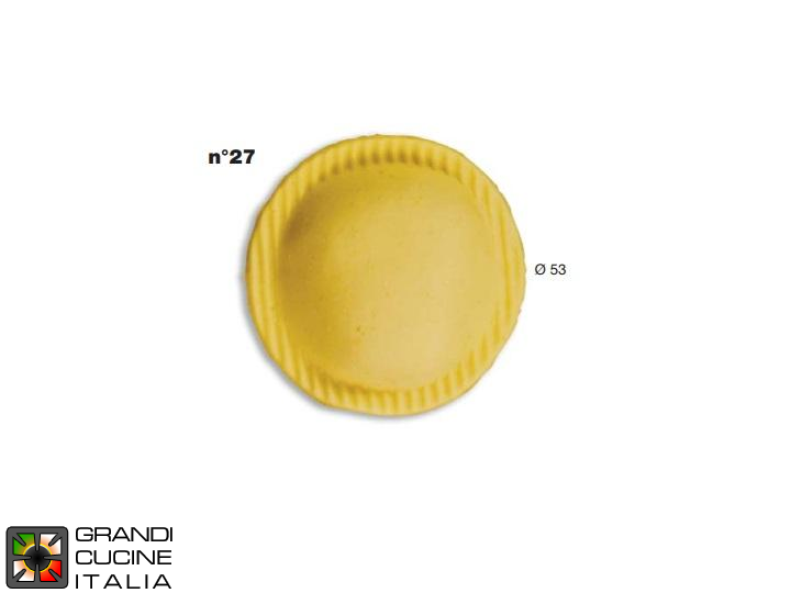  Ravioli Mould N°27 - Standard Format - Specific for Multipasta