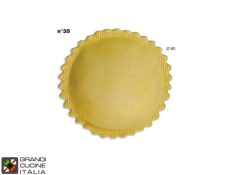  Ravioli Mould N°35 - Standard Format - Specific for Multipasta