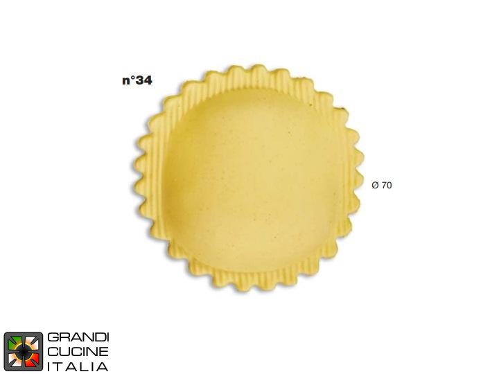  Stampo Ravioli N°34 - Formato Standard - Specifico per P2Pleasure