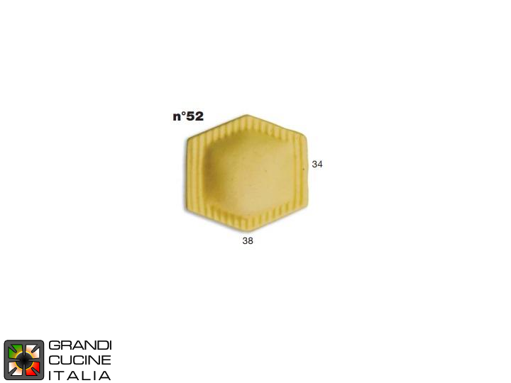  Stampo Ravioli N°52 - Formato Speciale - Specifico per P2Pleasure