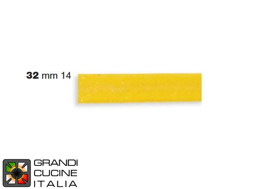  Trafila in Bronzo per Pappardelle - 14 mm