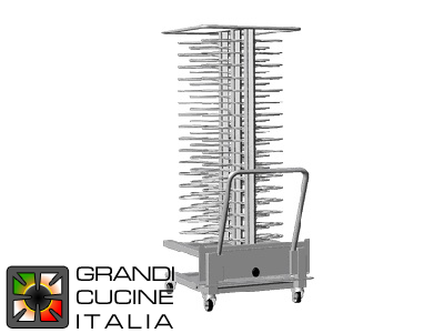  Plate Holder Trolley - 51 Plates Capacity
