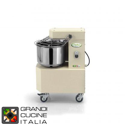  Spiral mixer with fixed head 7 KG - single-phase
