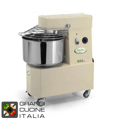  Spiral mixer with fixed head 38 Kg - single-phase