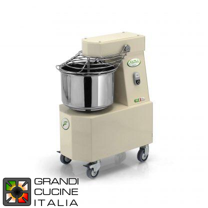  Spiral mixer with fixed head 18 Kg - three-phase - double speed