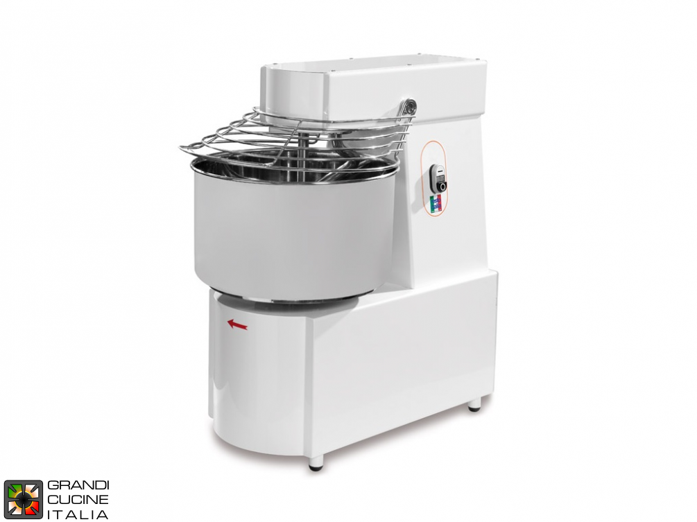  Spiral Dough Mixer with fixed head  SK line - three phase 2 speed  41Lt.