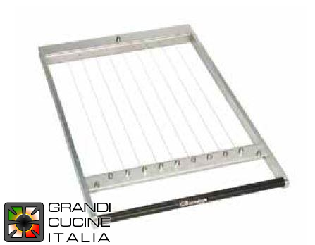  Frame 37,5 mm for double Chitarra - handle 40 cm
