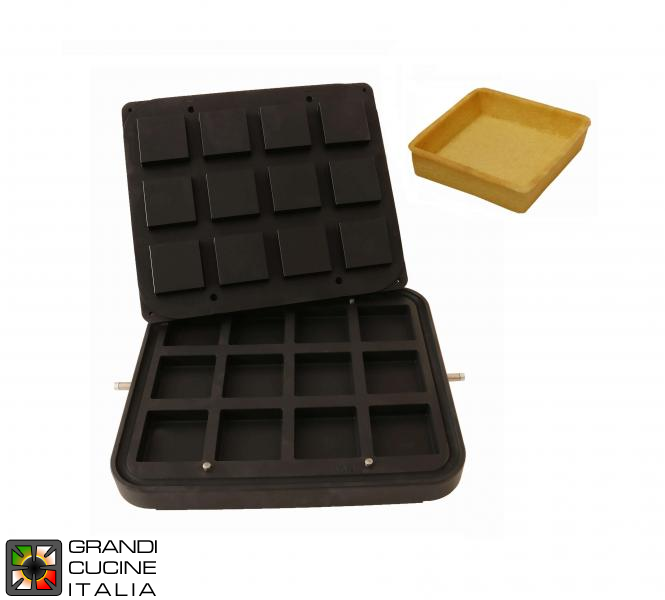  Square brick plate for Cook-Matic