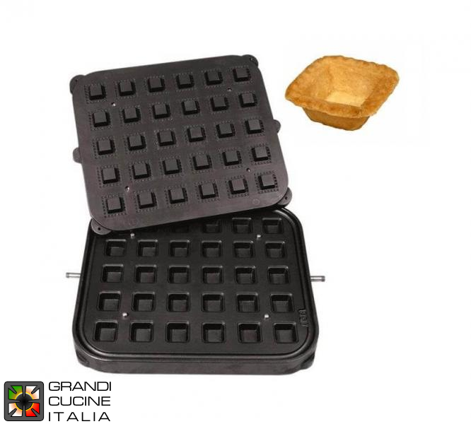  Square scalloped plate for Cook-Matic for Cook-Matic