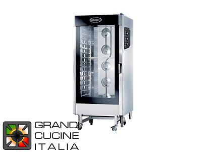  Multipurpose Electrical Oven for Pastry - 16 EN 60x40 Trays - Baker Lux Manual