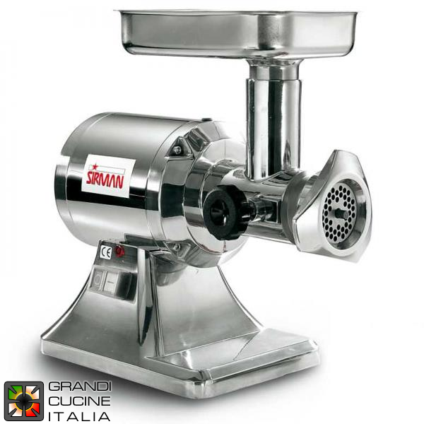  Meat mincer TC12E - Aisi 304 stainless steel head and feeding worm - 230V - 150 Kg/h