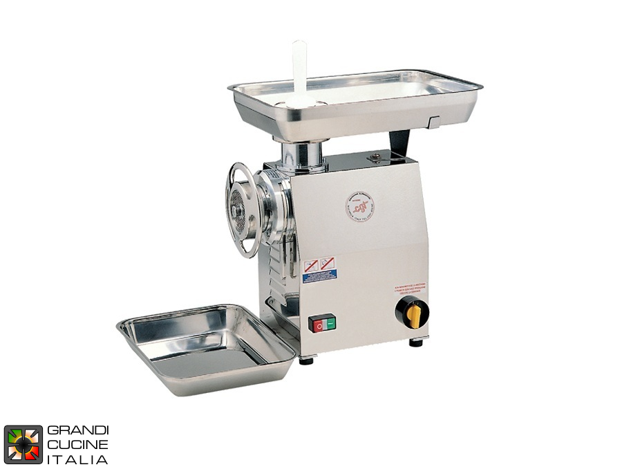  Meat grinder 32MEC DT – 1,8 KW – 500 Kg/h - Mouth Double Cut
