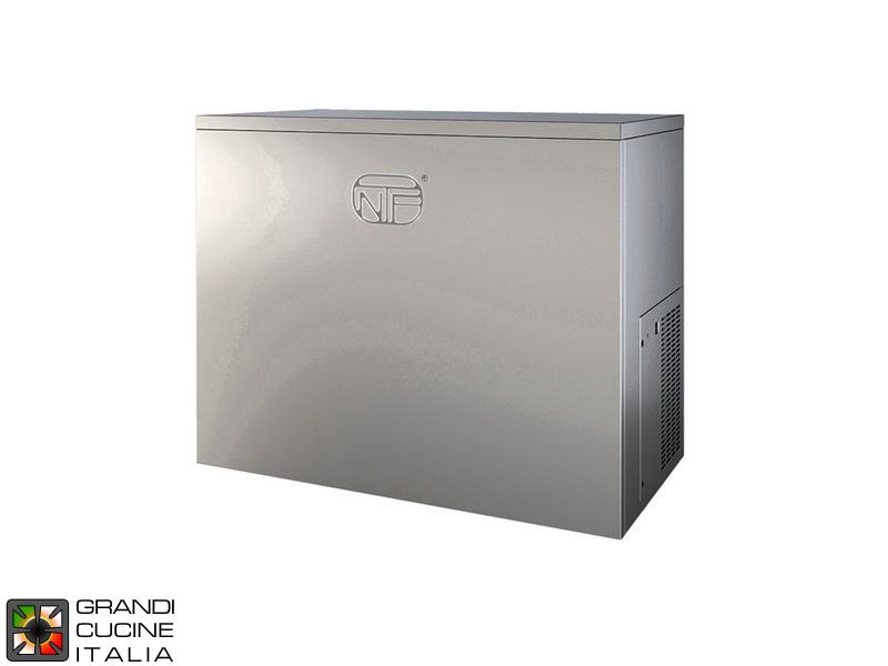  Ice maker - Compact cube 17g - Daily Production 155 kg - Water Cooling - Without ice bin