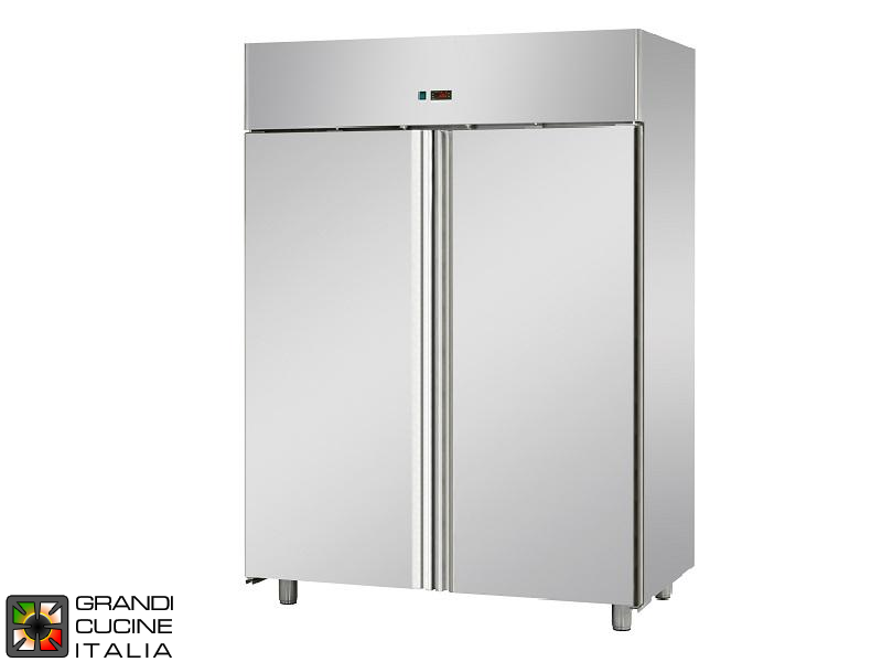  Freezing Cabinet - 1400 Liters - Temperature -18 / -22 °C - Two Doors - Ventilated Refrigeration - Pastry Version -