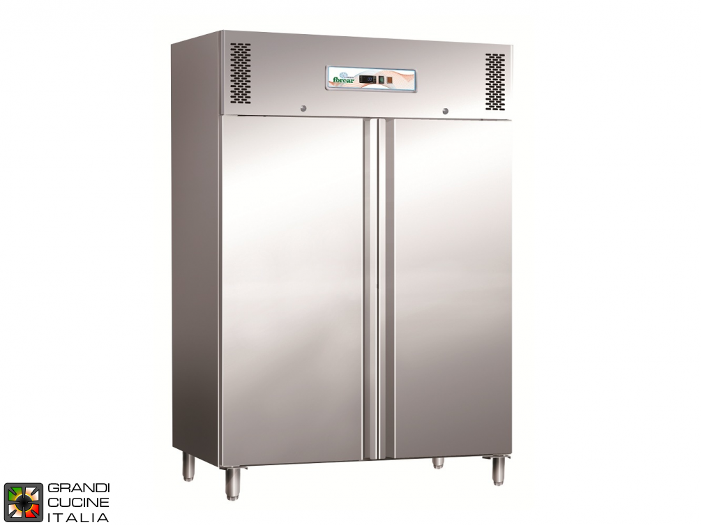  Refrigerated Cabinet - 1325 Liters - Temperature  -2 / +8 °C - Two Doors - Ventilated Refrigeration