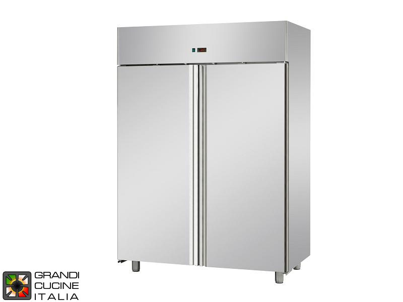  Armadio Frigorifero Congelatore - 1400 Litri - Temperatura -18 / -22 °C - Due Porte - Refrigerazione Ventilata
